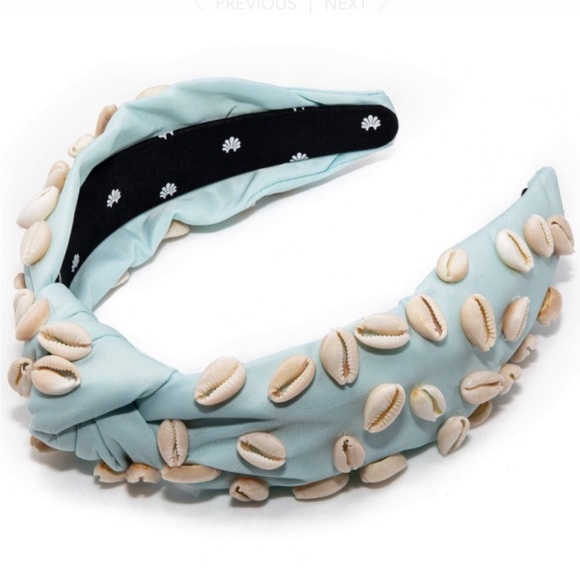 Lele Sadoughi Accessories - Lele Sadoughi X Stoney Clover Lane Headband In Blue Shell